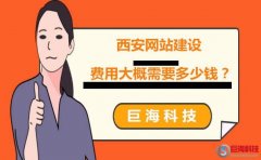 西安網站建設費用大概需要多少錢?